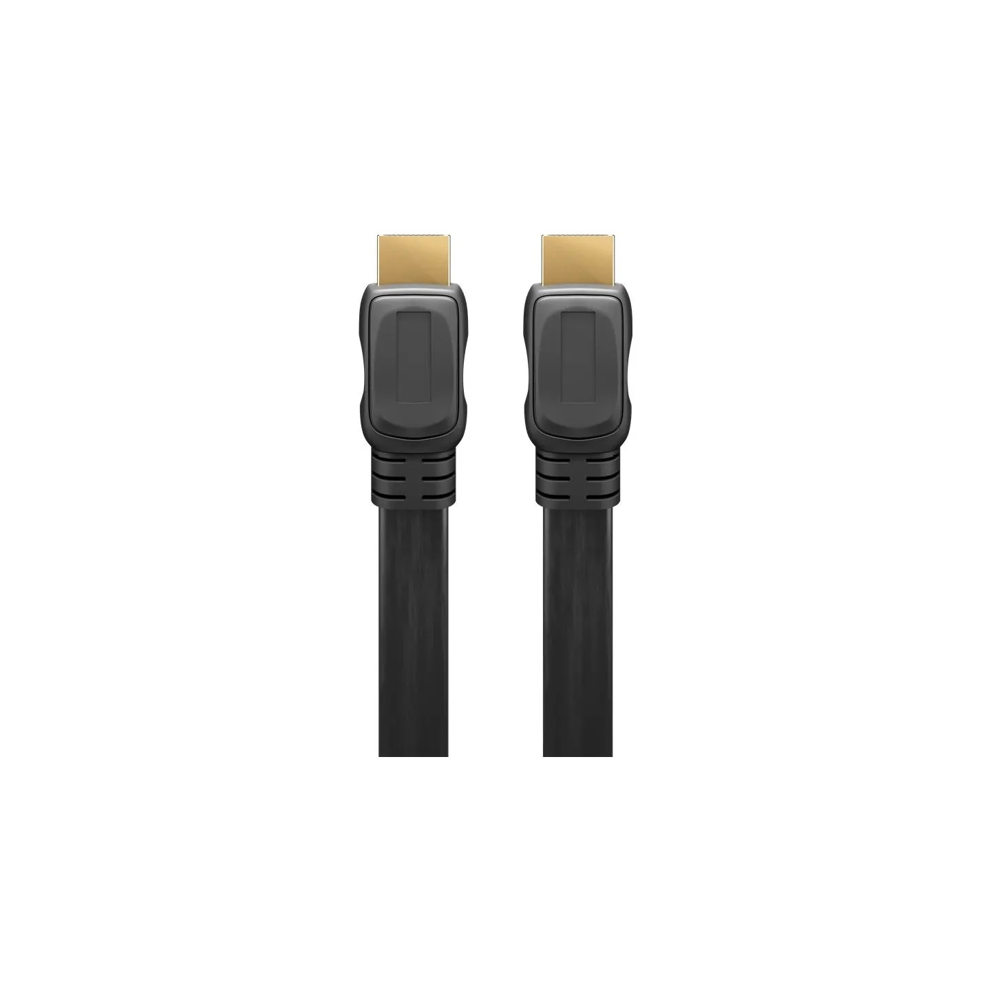 Goobay | High Speed HDMI Flat Cable with Ethernet | 61279 | HDMI male (type A) | HDMI (type A) | HDMI to HDMI | 2 m