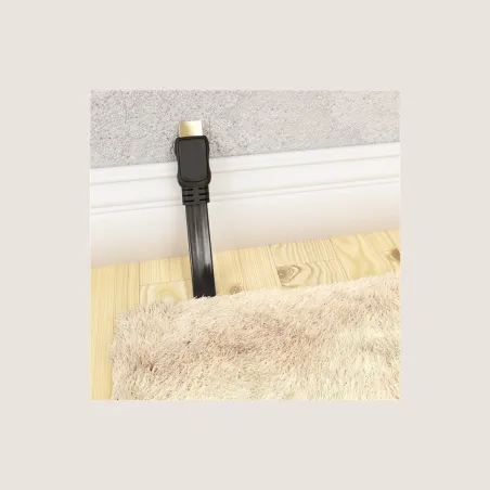 Goobay | High Speed HDMI Flat Cable with Ethernet | 61279 | HDMI male (type A) | HDMI (type A) | HDMI to HDMI | 2 m