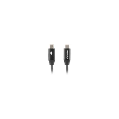 Lanberg USB-C 2.0 Cable, Quick Charge 4.0 | CA-CMCM-40CU-0018-BK | USB Type-C to USB Type-C | 1.8 m