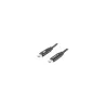 Lanberg USB-C 2.0 Cable, Quick Charge 4.0 | CA-CMCM-40CU-0018-BK | USB Type-C to USB Type-C | 1.8 m