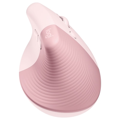 Logitech Lift Bluetooth Vertical Ergonomic Mouse - ROSE/DARK ROSE