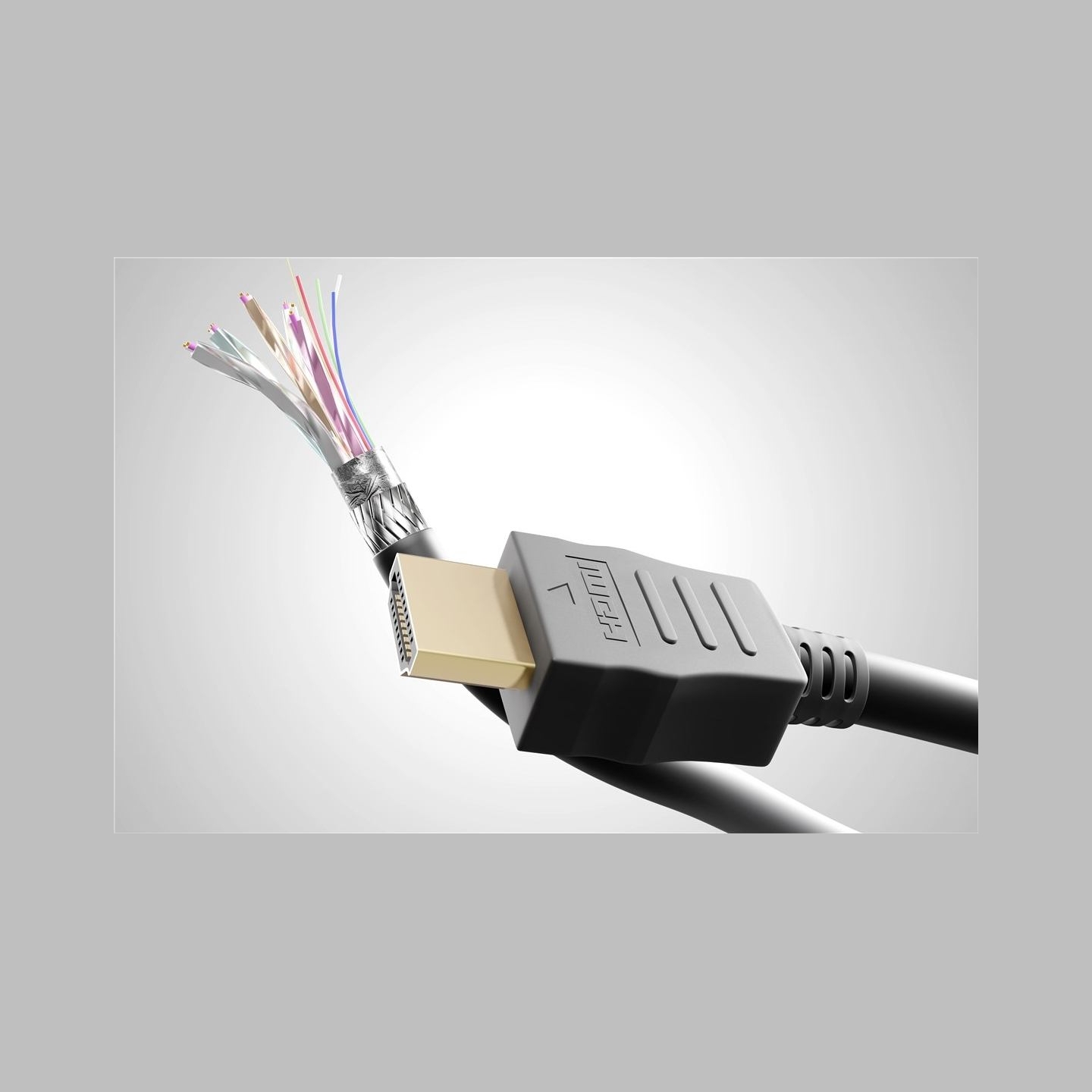 Goobay High Speed HDMI Cable with Ethernet | 0.5 m
