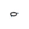 Lanberg | Patchcord Cat.6A S/FTP LSZH CCA Black Fluke Passed | PCF6A-10CC-0050-BK | 0.5 m | Black