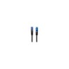 Lanberg | Patchcord Cat.6A S/FTP LSZH CCA Black Fluke Passed | PCF6A-10CC-0050-BK | 0.5 m | Black