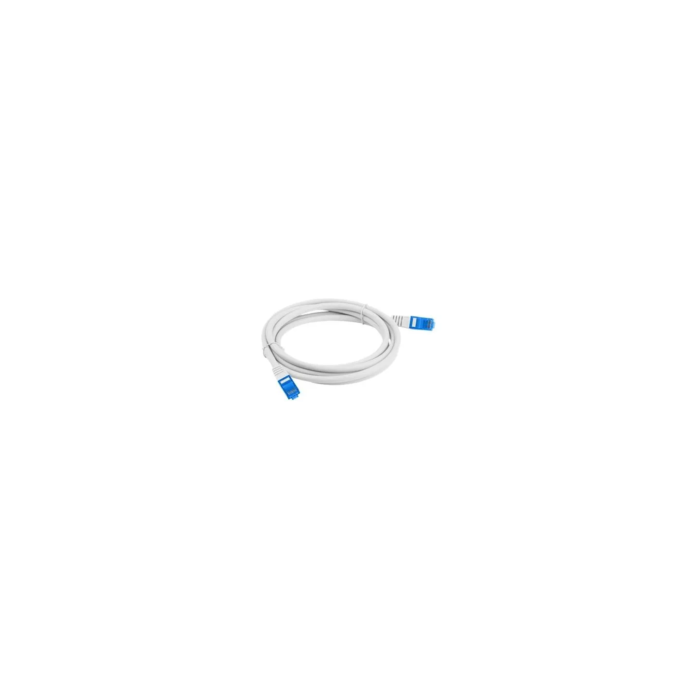 Lanberg | Patchcord Cat.6A S/FTP LSZH CCA Fluke Passed | PCF6A-10CC-0050-S | 0.5 m | Grey