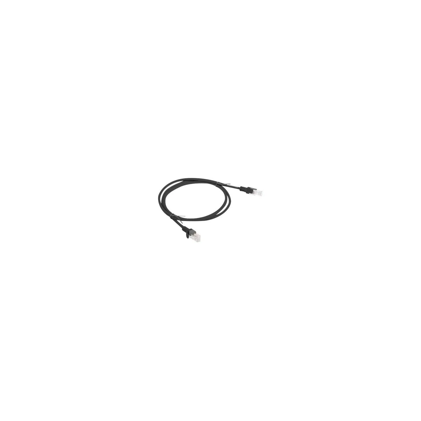 Lanberg | Patchcord CAT.5E UTP | PCU5-10CC-0100-BK | 1 m | Black