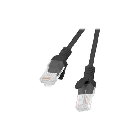 Lanberg | Patchcord CAT.5E UTP | PCU5-10CC-0050-BK | 0.5 m | Black