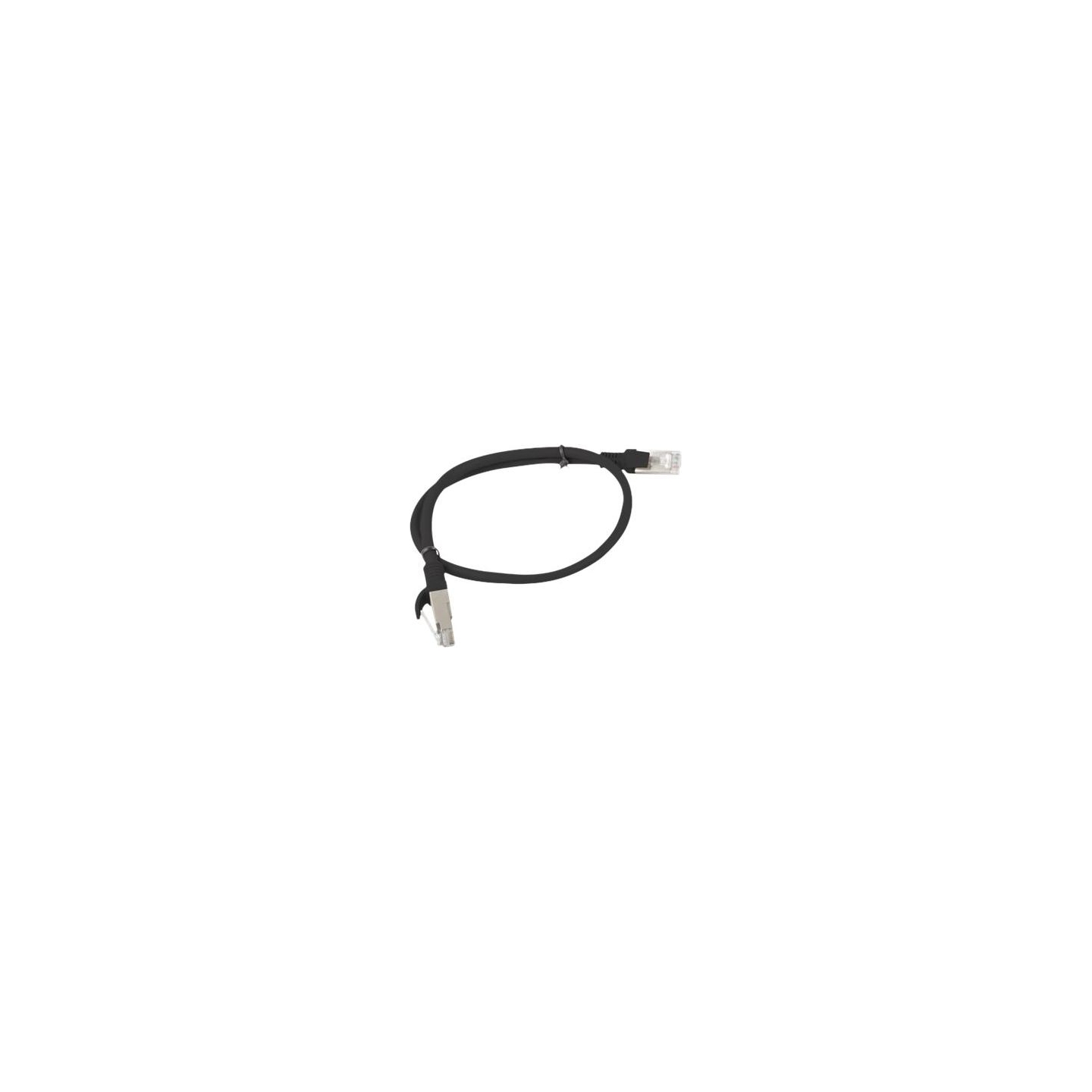 Lanberg | Patchcord CAT.5E UTP | PCU5-10CC-0050-BK | 0.5 m | Black