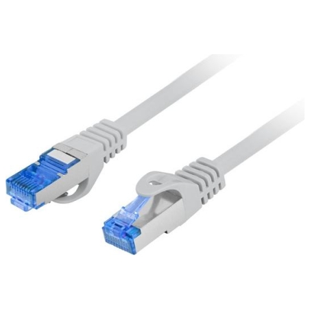 Lanberg | Patch cable - CAT 6a | RJ-45 - male | RJ-45 - male | RJ-45 | 2 m | Grey | RAL 7035