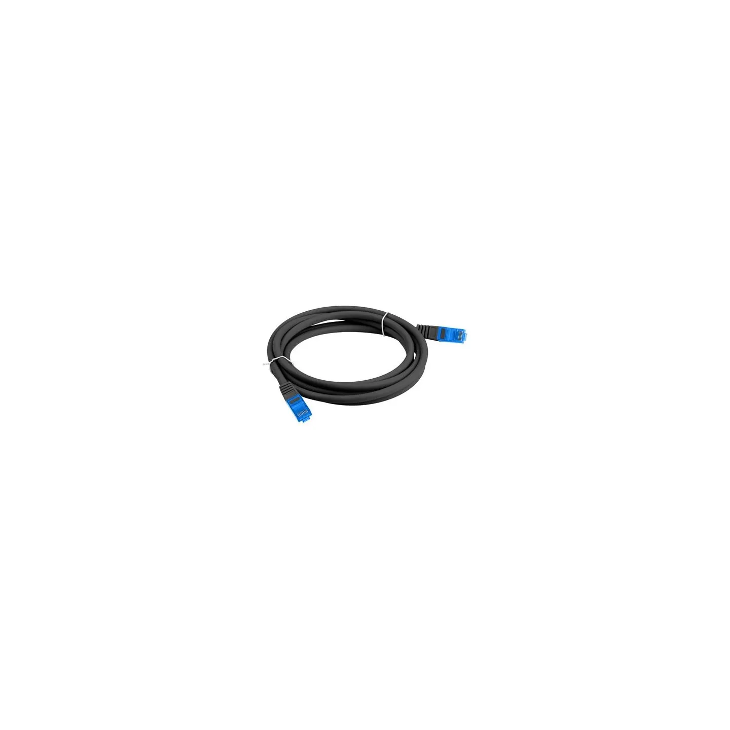 Lanberg | Patchcord Cat.6A S/FTP LSZH CCA | PCF6A-10CC-0300-BK | 3 m | Black