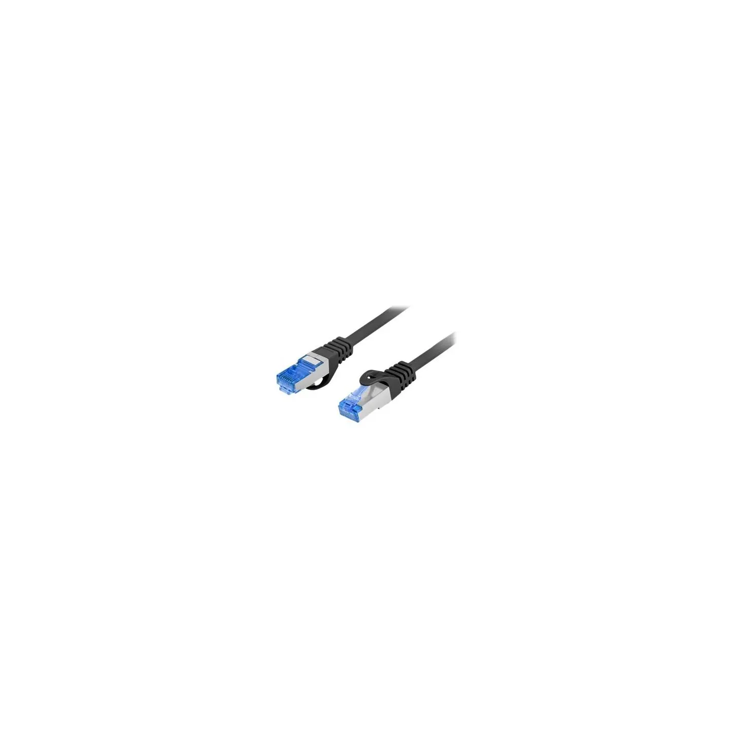 Lanberg | Patchcord Cat.6A S/FTP LSZH CCA | PCF6A-10CC-0300-BK | 3 m | Black