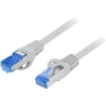Lanberg | Patchcord Cat.6A S/FTP LSZH CCA | PCF6A-10CC-1500-S | 15 m | Grey