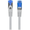 Lanberg | Patchcord Cat.6A S/FTP LSZH CCA | PCF6A-10CC-1500-S | 15 m | Grey