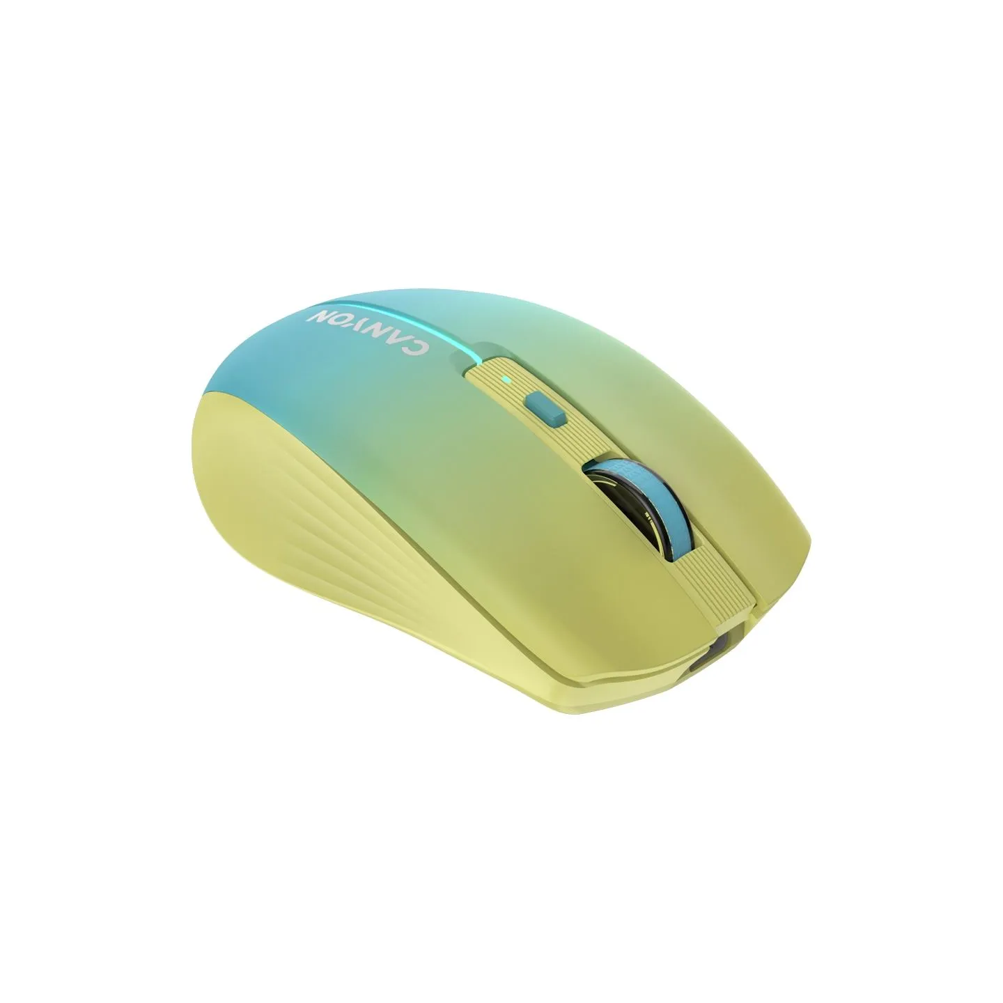 Canyon mouse MW-44  Wireless Charge Yellow Blue