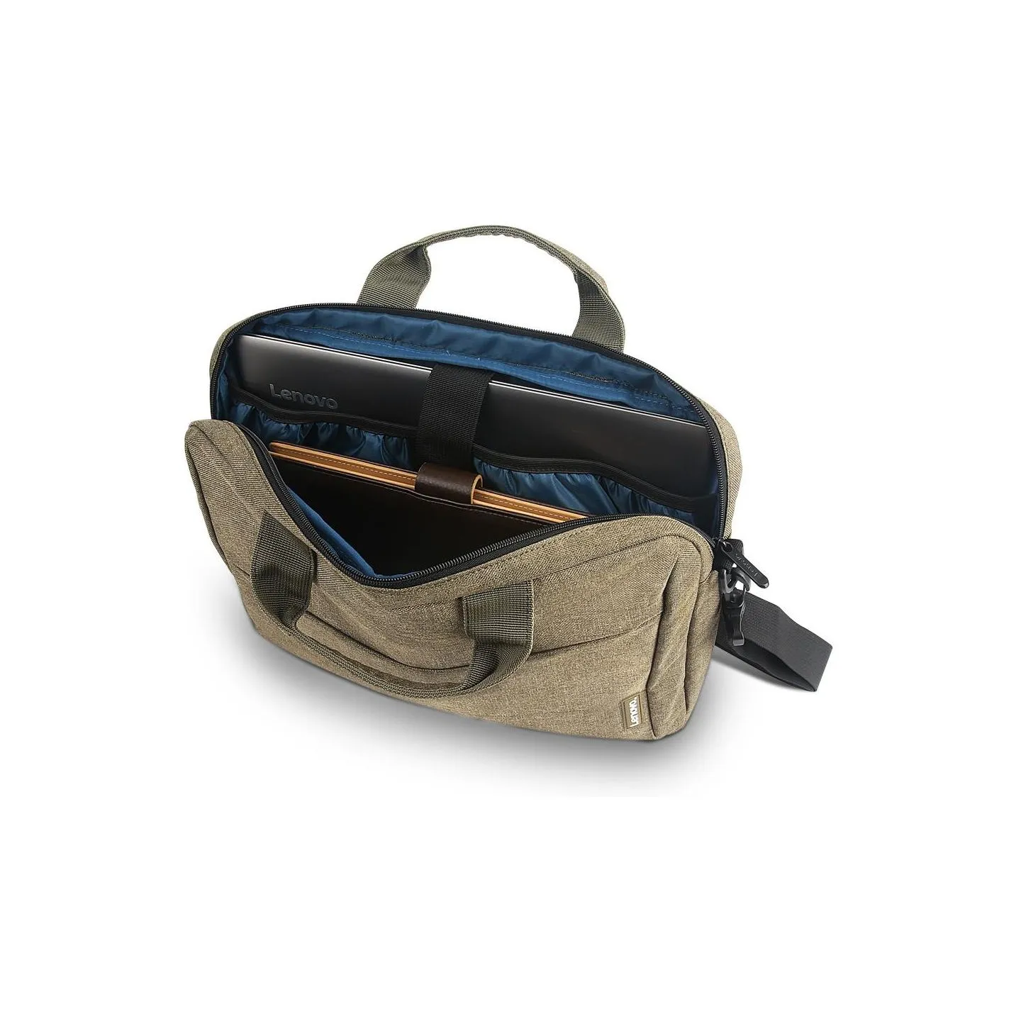 Lenovo | Casual Toploader T210 | Fits up to size 15.6 " | Messenger - Briefcase | Green