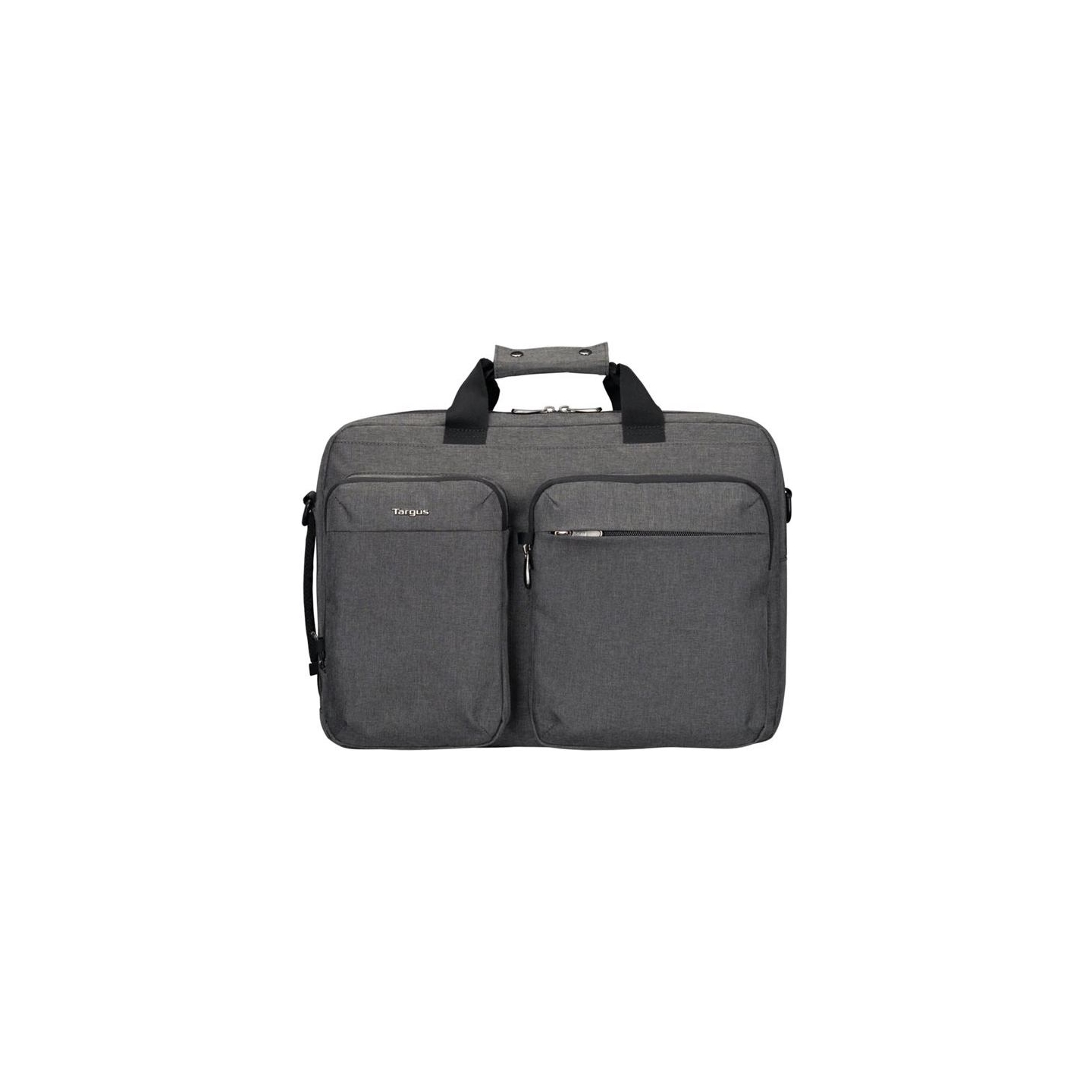 Targus HYBRID 16" BRIEFCASE BACKPACK, GREY