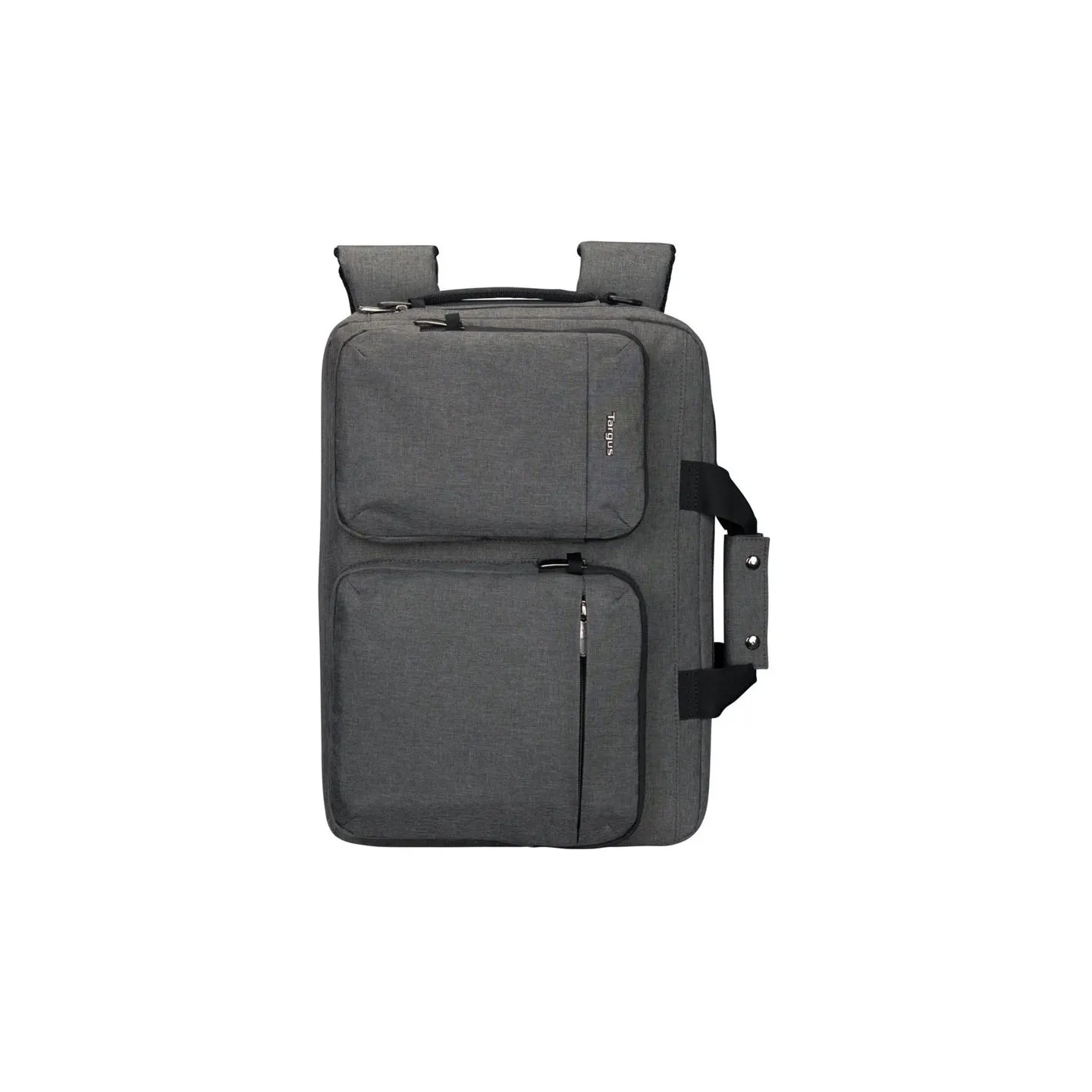 Targus HYBRID 16" BRIEFCASE BACKPACK, GREY
