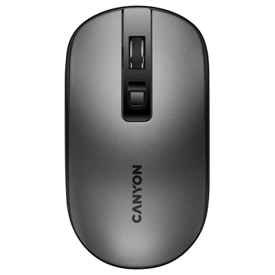 Canyon MW-18, 2.4GHz Wireless Rechargeable Mouse with Pixart sensor, 4keys, Silent switch for right/left keys,DPI: 800/1200/1600