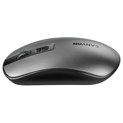Canyon MW-18, 2.4GHz Wireless Rechargeable Mouse with Pixart sensor, 4keys, Silent switch for right/left keys,DPI: 800/1200/1600