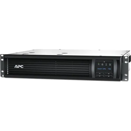 Schneider Electric Smart-UPS, Rackmount 2U, SmartConnect port+SmartSlot, AVR, LCD | SMT750RMI2UC | 750 VA | 500 W