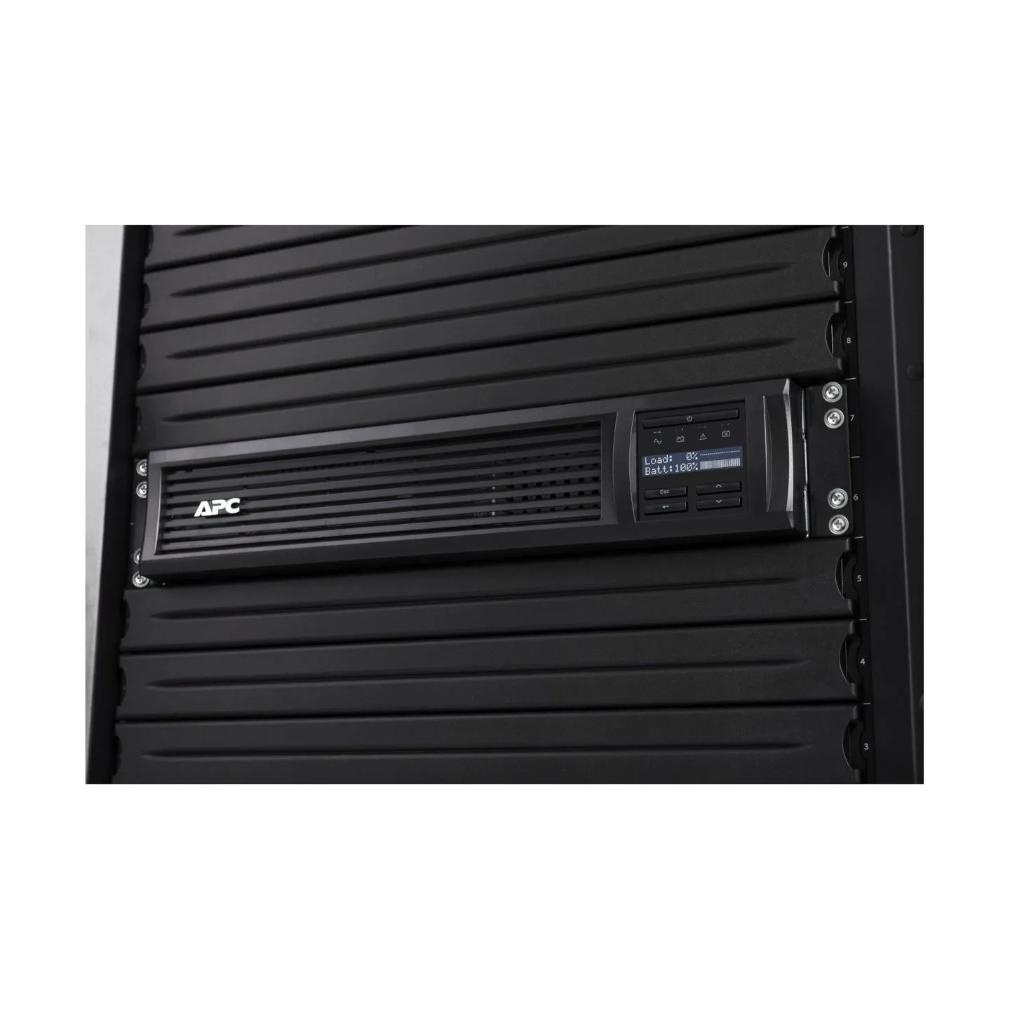 Schneider Electric Smart-UPS, Rackmount 2U, SmartConnect port+SmartSlot, AVR, LCD | SMT750RMI2UC | 750 VA | 500 W