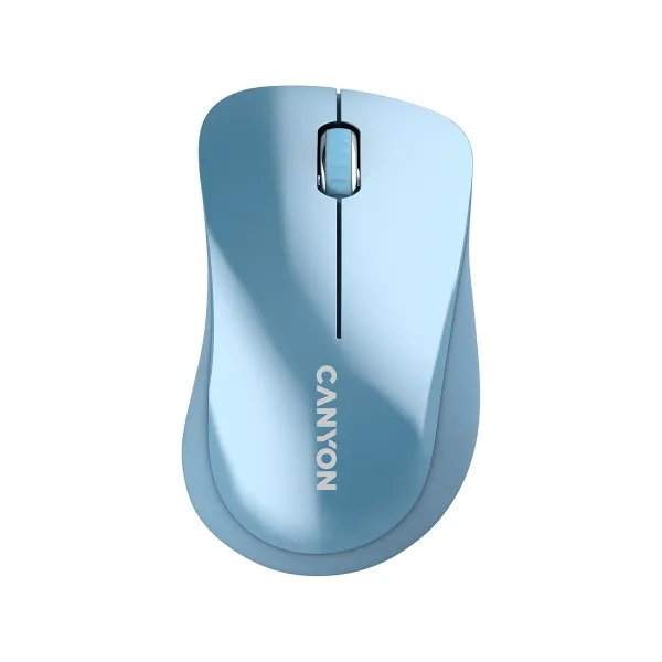 Canyon MW-11, 2.4 GHz Wireless mouse ,with 3 buttons, DPI 1200, Battery:AAA*2pcs ,Blue67*109*38mm 0.063kg
