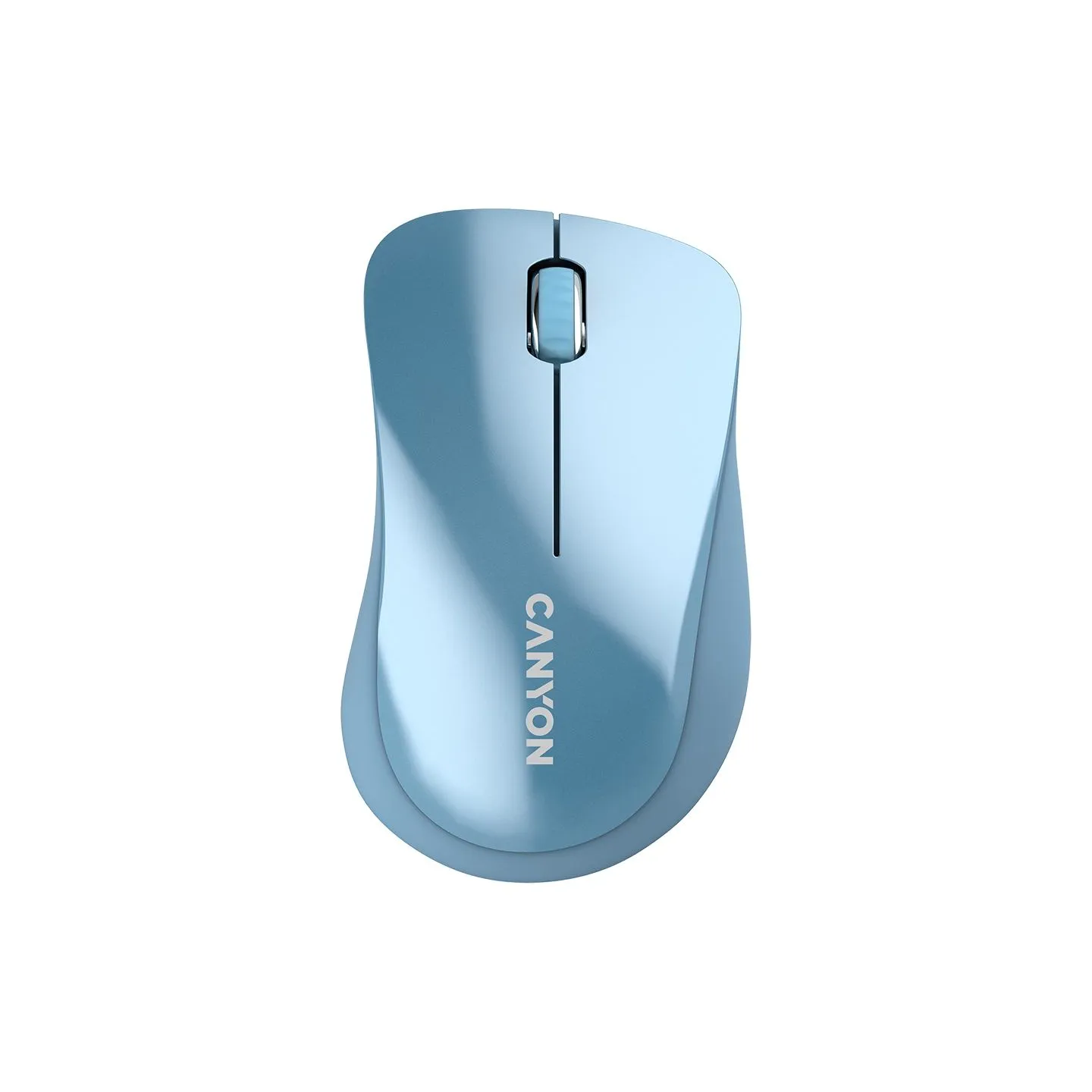 Canyon MW-11, 2.4 GHz  Wireless mouse ,with 3 buttons, DPI 1200, Battery:AAA*2pcs  ,Blue67*109*38mm 0.063kg
