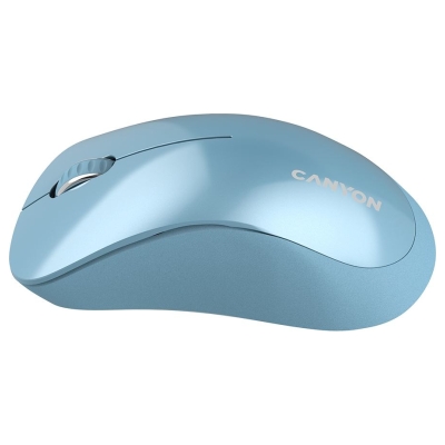 Canyon MW-11, 2.4 GHz  Wireless mouse ,with 3 buttons, DPI 1200, Battery:AAA*2pcs  ,Blue67*109*38mm 0.063kg