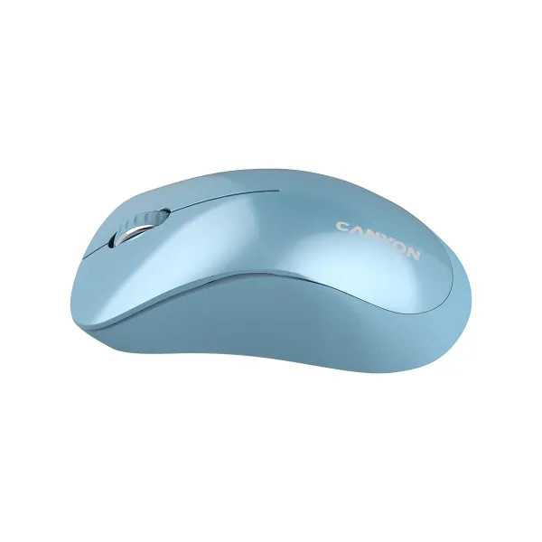 Canyon MW-11, 2.4 GHz  Wireless mouse ,with 3 buttons, DPI 1200, Battery:AAA*2pcs  ,Blue67*109*38mm 0.063kg