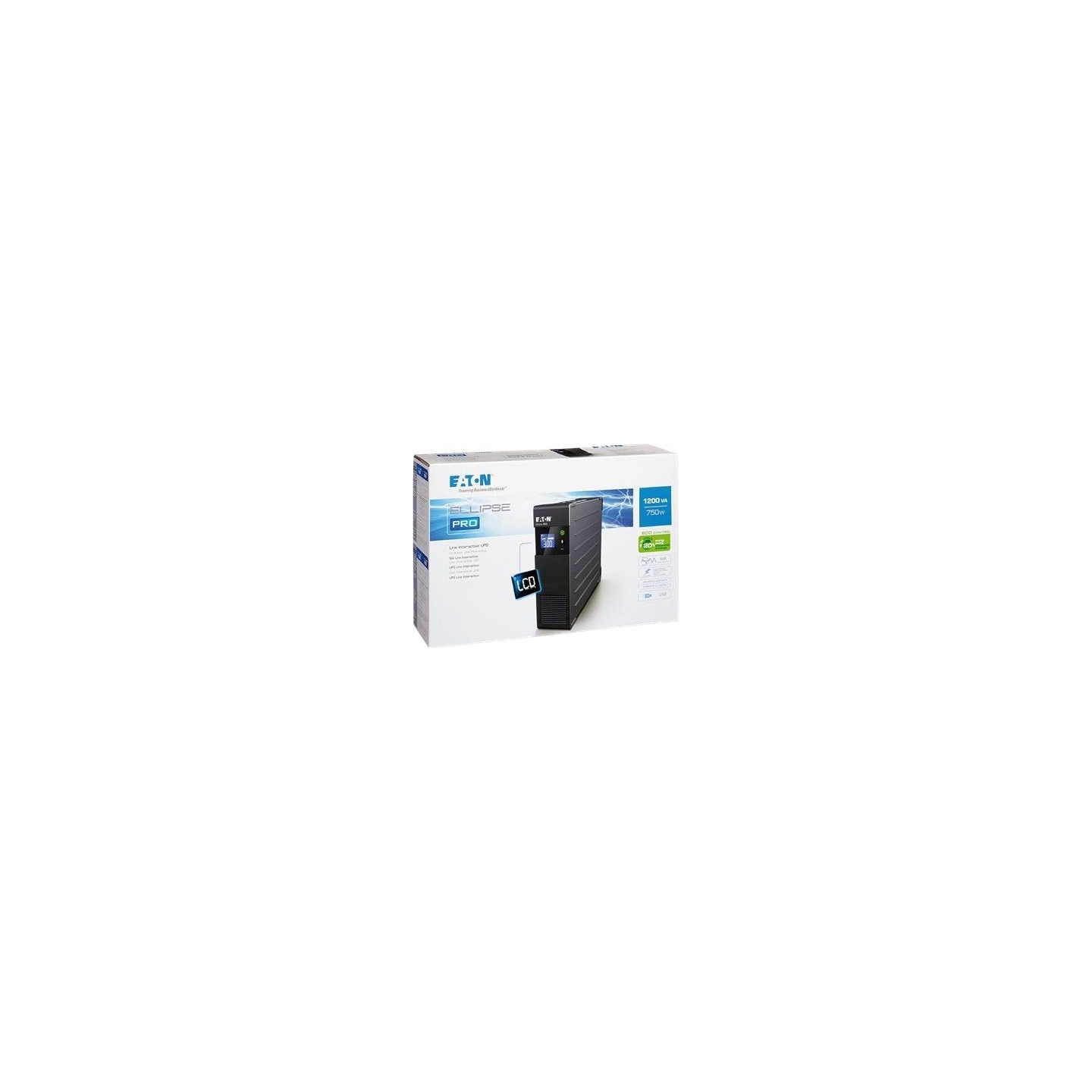 Eaton | UPS | Ellipse PRO 1200 DIN | 1200 VA | 750 W