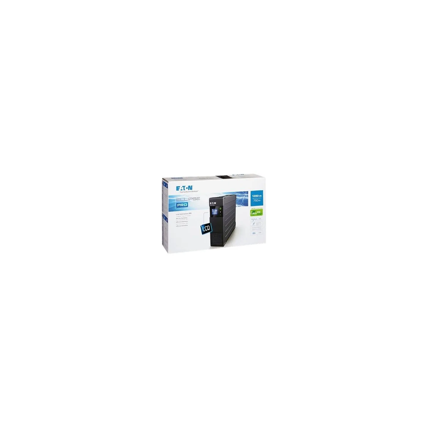 Eaton | UPS | Ellipse PRO 1200 DIN | 1200 VA | 750 W