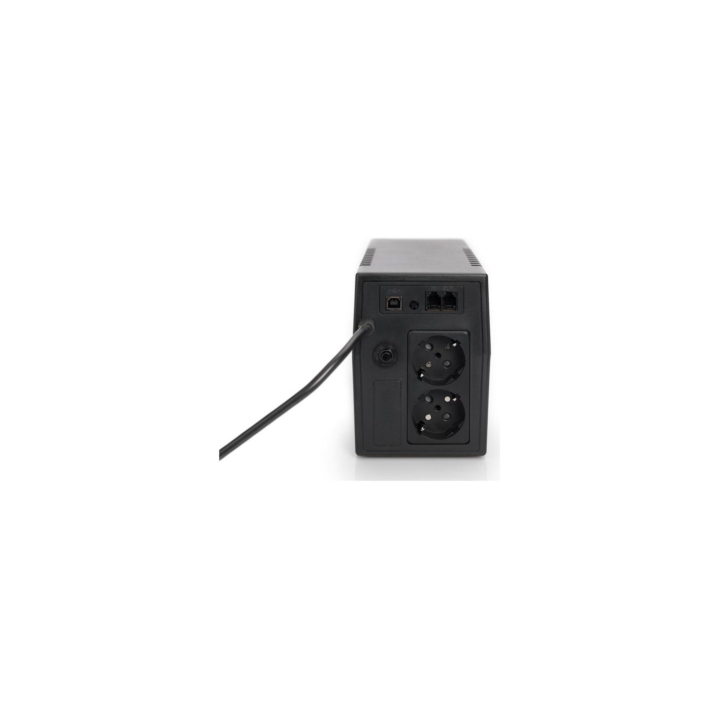 Digitus | Line-Interactive UPS | Line-Interactive UPS DN-170063, 600VA, 360W, 1x 12V/7Ah battery, 2x CEE 7/7 outlet, 2x RJ-11, 1