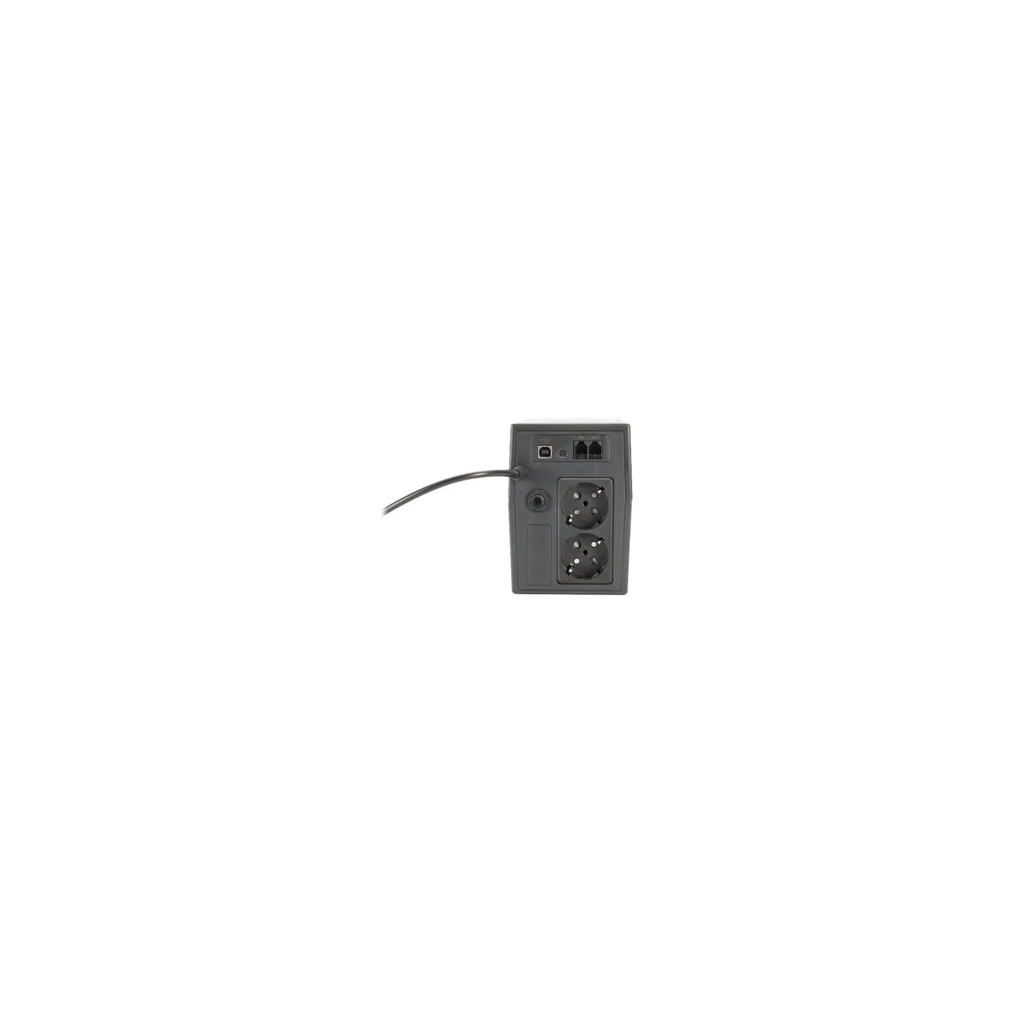 Digitus | Line-Interactive UPS | Line-Interactive UPS DN-170063, 600VA, 360W, 1x 12V/7Ah battery, 2x CEE 7/7 outlet, 2x RJ-11, 1