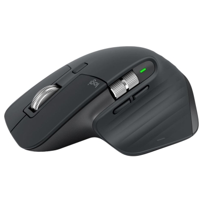 Logitech MX Master 3S Performance Wireless Mouse - GRAPHITE - BT - EMEA28i-935