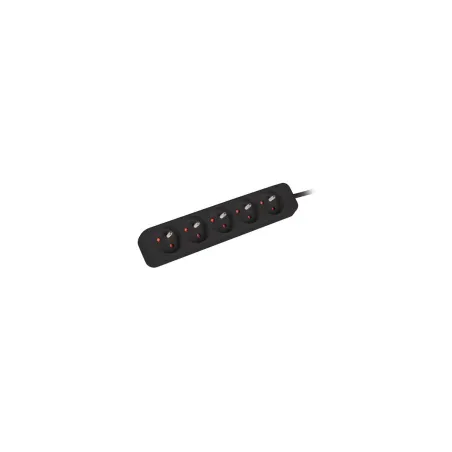 Lanberg Cable Power Strip, 5X French Outlets Quality-Grade Copper, 1.5 m | PS0-05E-0150-BK