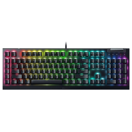 Razer | Mechanical Gaming Keyboard | BlackWidow V4 X | Mechanical Gaming Keyboard | Wired | US | Yellow Mechanical Switches (Lin