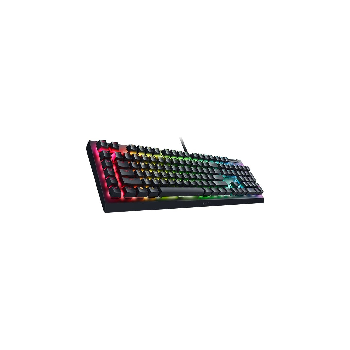Razer | Mechanical Gaming Keyboard | BlackWidow V4 X | Mechanical Gaming Keyboard | Wired | US | Yellow Mechanical Switches (Lin