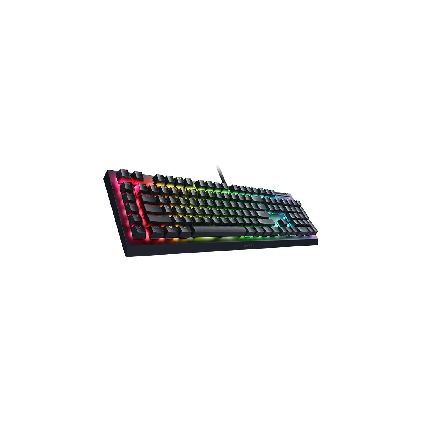 Razer | Mechanical Gaming Keyboard | BlackWidow V4 X | Mechanical Gaming Keyboard | Wired | US | Yellow Mechanical Switches (Lin