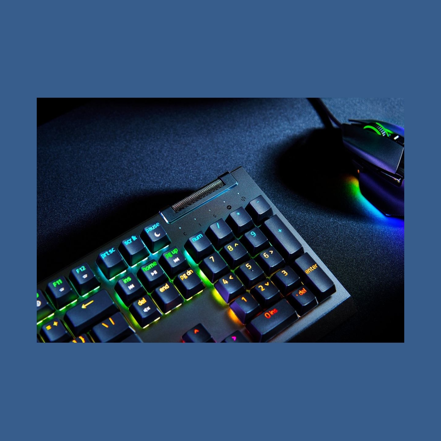 Razer | Mechanical Gaming Keyboard | BlackWidow V4 X | Mechanical Gaming Keyboard | Wired | US | Yellow Mechanical Switches (Lin