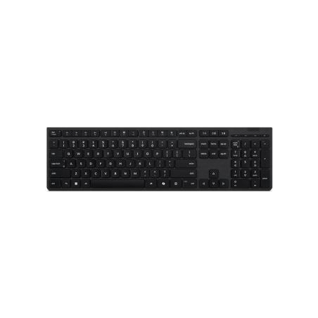 Lenovo Professional Wireless Rechargeable Keyboard | Keyboard | Wireless | Bluetooth | Nordic | Grey