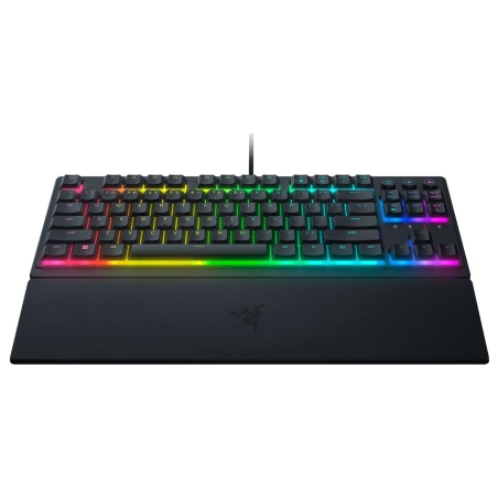 Razer Ornata V3 Tenkeyless Wired Gaming keyboard, Low-profile, RGB LED, USB QWERTY, US, Black / RZ03-04880100-R3M1