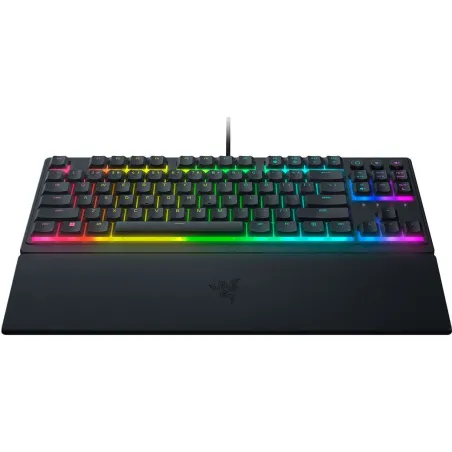 Razer Ornata V3 Tenkeyless Wired Gaming keyboard, Low-profile, RGB LED, USB QWERTY, US, Black / RZ03-04880100-R3M1