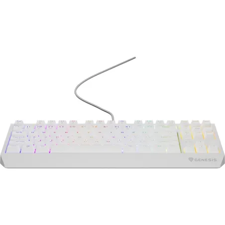 Genesis | THOR 230 | Mechanical Gaming Keyboard | Wired | US | Outemu Brown | White