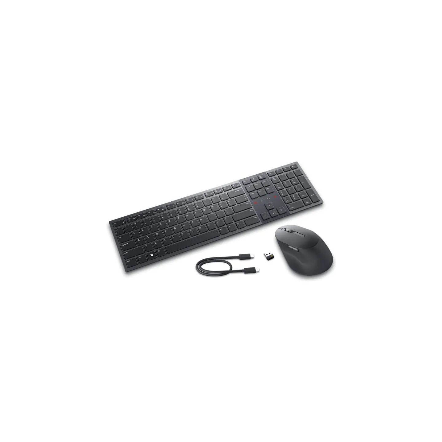 Dell | Premier Collaboration KM900 | Keyboard and Mouse Set | Wireless | Mouse included | Bluetooth | Wireless connection | Lith
