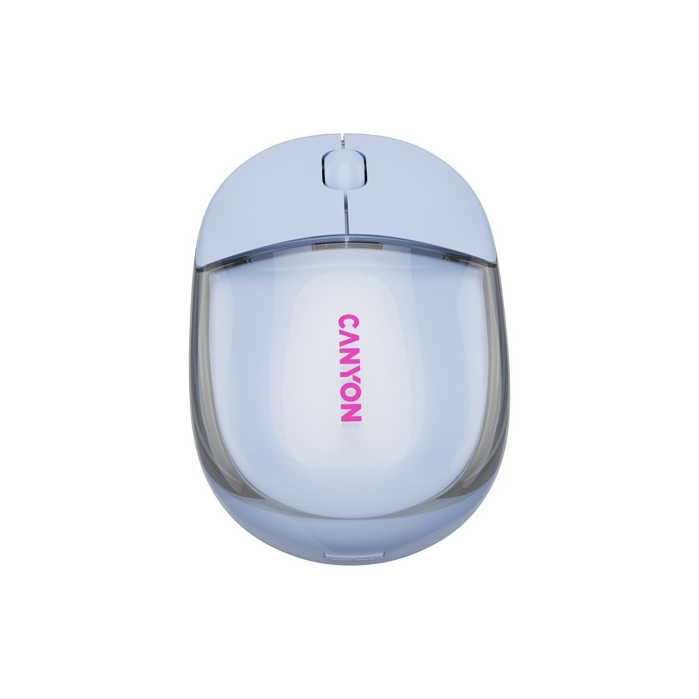 Canyon mouse OnClick 24 BT/ Wireless Transparent/Blue
