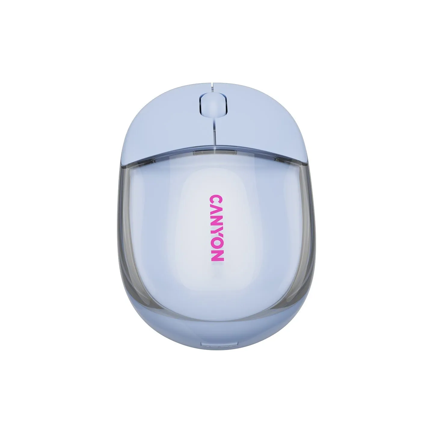 Canyon mouse OnClick 24 BT/ Wireless Transparent/Blue