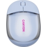 Canyon mouse OnClick 24 BT/ Wireless Transparent/Blue