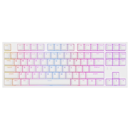 Genesis | THOR 404 TKL | Mechanical Gaming Keyboard | Wired | US | Gateron Yellow Pro | White | RGB