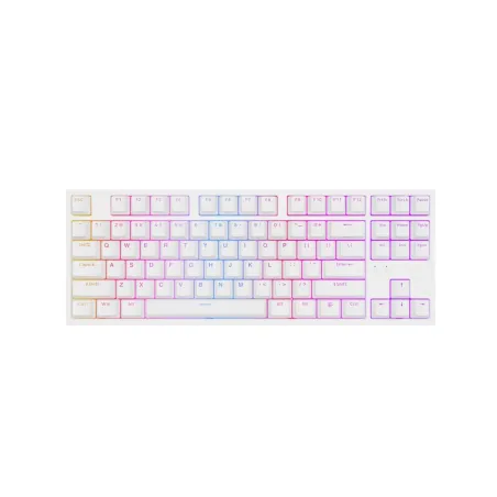 Genesis | THOR 404 TKL | Mechanical Gaming Keyboard | Wired | US | Gateron Yellow Pro | White | RGB