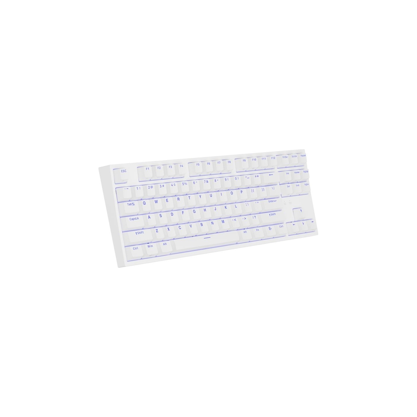 Genesis | THOR 404 TKL | Mechanical Gaming Keyboard | Wired | US | Gateron Yellow Pro | White | RGB